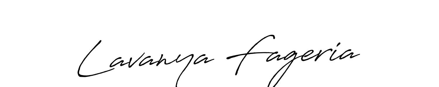 You can use this online signature creator to create a handwritten signature for the name Lavanya Fageria. This is the best online autograph maker. Lavanya Fageria signature style 7 images and pictures png