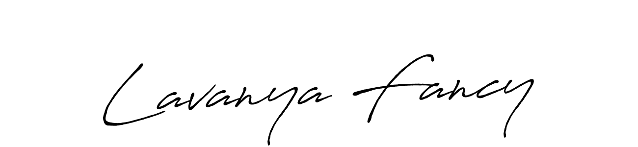 You can use this online signature creator to create a handwritten signature for the name Lavanya Fancy. This is the best online autograph maker. Lavanya Fancy signature style 7 images and pictures png