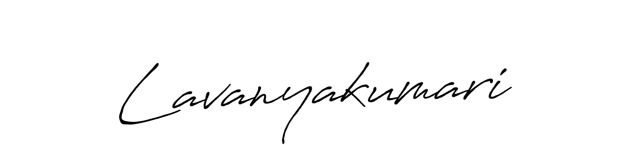 Use a signature maker to create a handwritten signature online. With this signature software, you can design (Antro_Vectra_Bolder) your own signature for name Lavanyakumari. Lavanyakumari signature style 7 images and pictures png