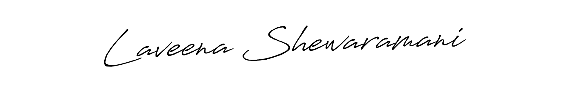 Make a beautiful signature design for name Laveena Shewaramani. With this signature (Antro_Vectra_Bolder) style, you can create a handwritten signature for free. Laveena Shewaramani signature style 7 images and pictures png