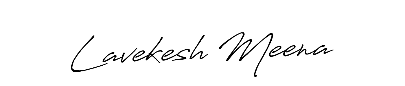 How to make Lavekesh Meena signature? Antro_Vectra_Bolder is a professional autograph style. Create handwritten signature for Lavekesh Meena name. Lavekesh Meena signature style 7 images and pictures png