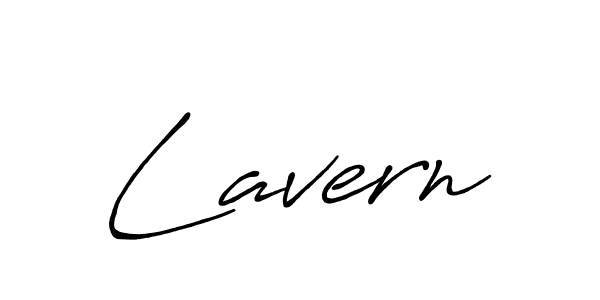 Make a beautiful signature design for name Lavern. Use this online signature maker to create a handwritten signature for free. Lavern signature style 7 images and pictures png
