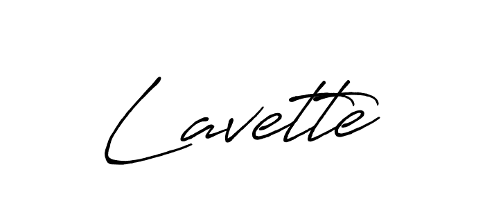 Create a beautiful signature design for name Lavette. With this signature (Antro_Vectra_Bolder) fonts, you can make a handwritten signature for free. Lavette signature style 7 images and pictures png