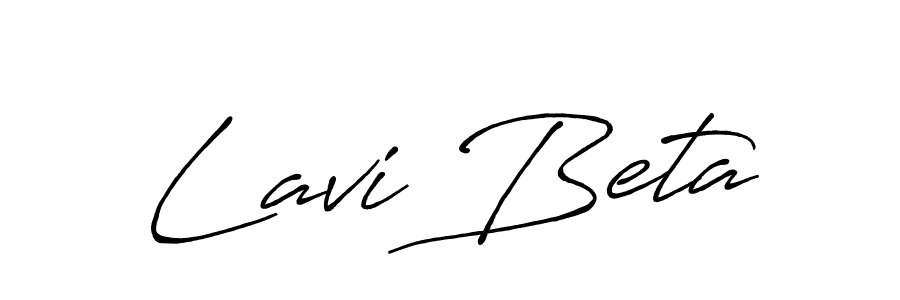 You should practise on your own different ways (Antro_Vectra_Bolder) to write your name (Lavi Beta) in signature. don't let someone else do it for you. Lavi Beta signature style 7 images and pictures png