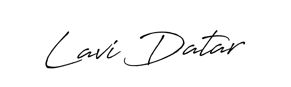 This is the best signature style for the Lavi Datar name. Also you like these signature font (Antro_Vectra_Bolder). Mix name signature. Lavi Datar signature style 7 images and pictures png