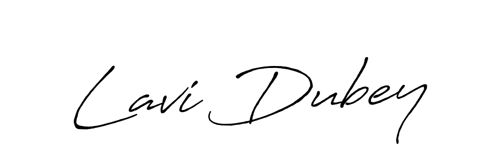 Once you've used our free online signature maker to create your best signature Antro_Vectra_Bolder style, it's time to enjoy all of the benefits that Lavi Dubey name signing documents. Lavi Dubey signature style 7 images and pictures png