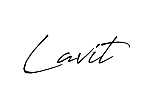 Lavit stylish signature style. Best Handwritten Sign (Antro_Vectra_Bolder) for my name. Handwritten Signature Collection Ideas for my name Lavit. Lavit signature style 7 images and pictures png