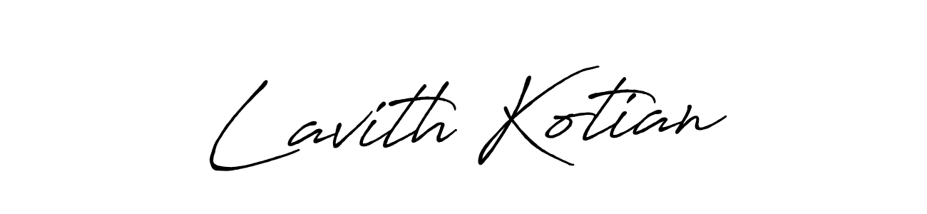 How to make Lavith Kotian signature? Antro_Vectra_Bolder is a professional autograph style. Create handwritten signature for Lavith Kotian name. Lavith Kotian signature style 7 images and pictures png