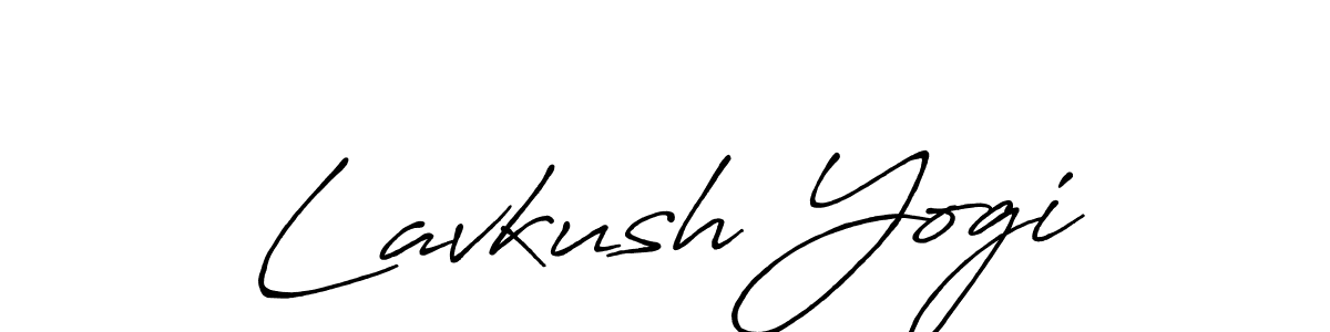 Make a beautiful signature design for name Lavkush Yogi. Use this online signature maker to create a handwritten signature for free. Lavkush Yogi signature style 7 images and pictures png