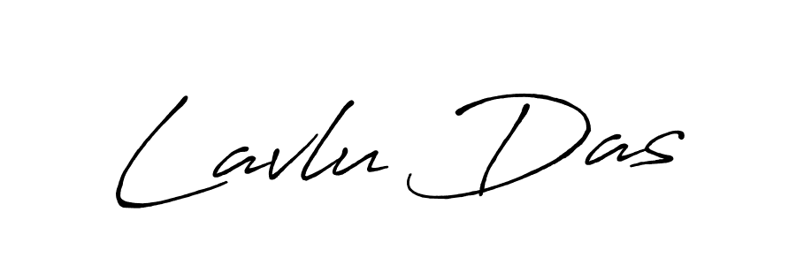 Create a beautiful signature design for name Lavlu Das. With this signature (Antro_Vectra_Bolder) fonts, you can make a handwritten signature for free. Lavlu Das signature style 7 images and pictures png