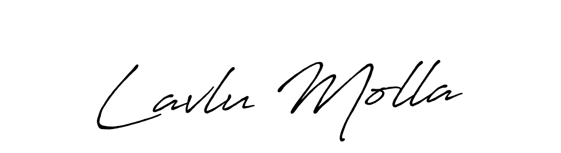 Make a short Lavlu Molla signature style. Manage your documents anywhere anytime using Antro_Vectra_Bolder. Create and add eSignatures, submit forms, share and send files easily. Lavlu Molla signature style 7 images and pictures png