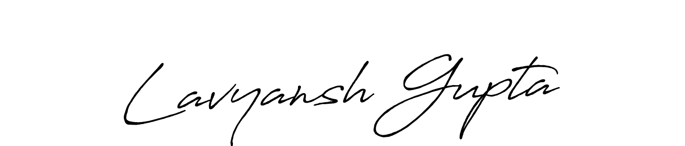 Design your own signature with our free online signature maker. With this signature software, you can create a handwritten (Antro_Vectra_Bolder) signature for name Lavyansh Gupta. Lavyansh Gupta signature style 7 images and pictures png