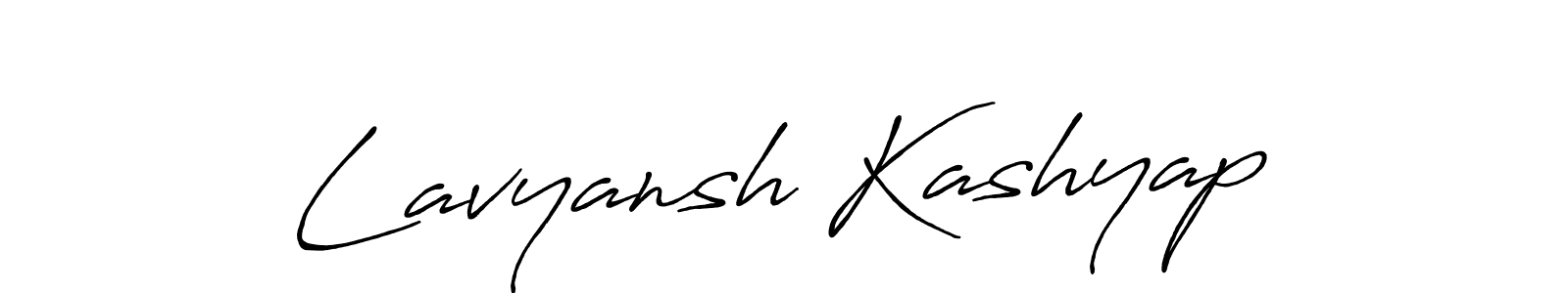 How to make Lavyansh Kashyap signature? Antro_Vectra_Bolder is a professional autograph style. Create handwritten signature for Lavyansh Kashyap name. Lavyansh Kashyap signature style 7 images and pictures png