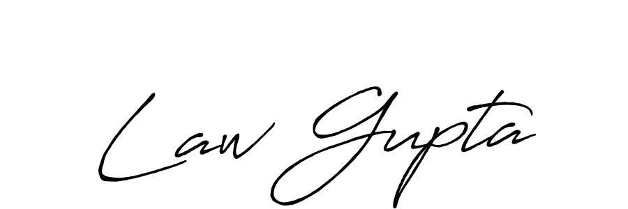 Once you've used our free online signature maker to create your best signature Antro_Vectra_Bolder style, it's time to enjoy all of the benefits that Law Gupta name signing documents. Law Gupta signature style 7 images and pictures png