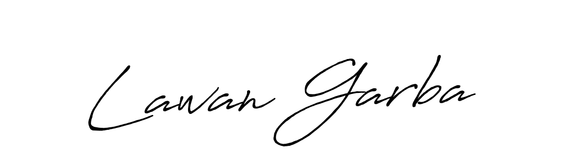 Create a beautiful signature design for name Lawan Garba. With this signature (Antro_Vectra_Bolder) fonts, you can make a handwritten signature for free. Lawan Garba signature style 7 images and pictures png