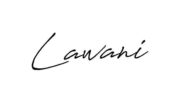 How to make Lawani signature? Antro_Vectra_Bolder is a professional autograph style. Create handwritten signature for Lawani name. Lawani signature style 7 images and pictures png