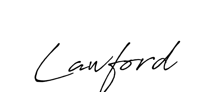 It looks lik you need a new signature style for name Lawford. Design unique handwritten (Antro_Vectra_Bolder) signature with our free signature maker in just a few clicks. Lawford signature style 7 images and pictures png