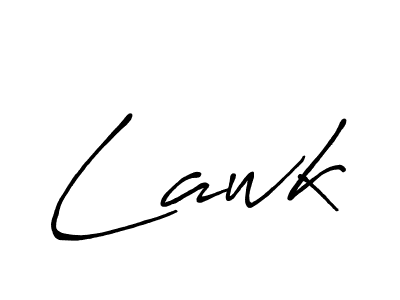 Create a beautiful signature design for name Lawk. With this signature (Antro_Vectra_Bolder) fonts, you can make a handwritten signature for free. Lawk signature style 7 images and pictures png