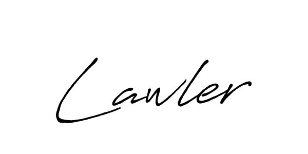 You should practise on your own different ways (Antro_Vectra_Bolder) to write your name (Lawler) in signature. don't let someone else do it for you. Lawler signature style 7 images and pictures png