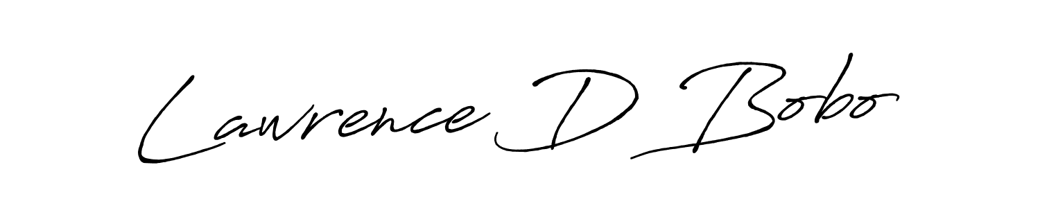 Also we have Lawrence D Bobo name is the best signature style. Create professional handwritten signature collection using Antro_Vectra_Bolder autograph style. Lawrence D Bobo signature style 7 images and pictures png