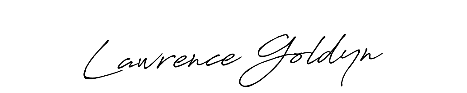 Also we have Lawrence Goldyn name is the best signature style. Create professional handwritten signature collection using Antro_Vectra_Bolder autograph style. Lawrence Goldyn signature style 7 images and pictures png