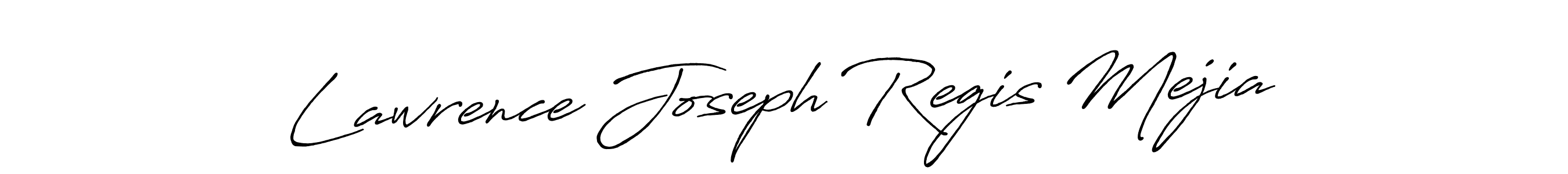 How to Draw Lawrence Joseph Regis Mejia signature style? Antro_Vectra_Bolder is a latest design signature styles for name Lawrence Joseph Regis Mejia. Lawrence Joseph Regis Mejia signature style 7 images and pictures png