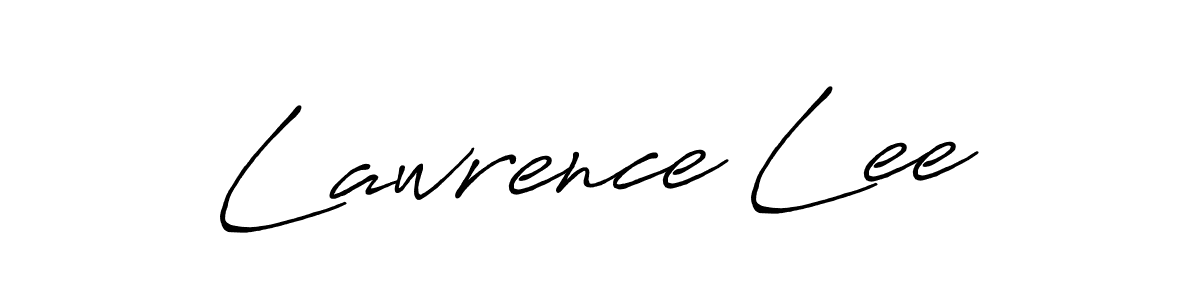 Make a beautiful signature design for name Lawrence Lee. With this signature (Antro_Vectra_Bolder) style, you can create a handwritten signature for free. Lawrence Lee signature style 7 images and pictures png