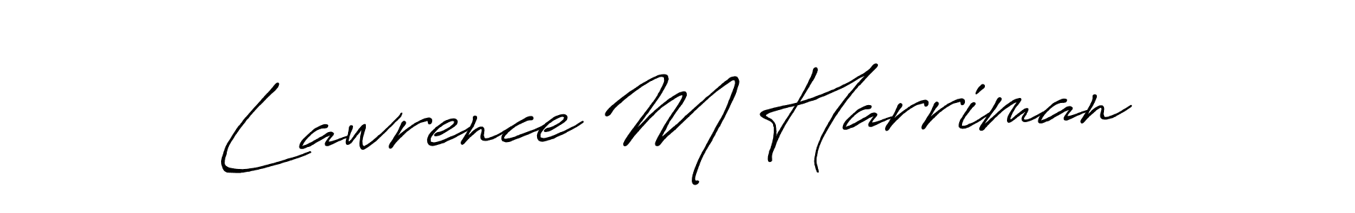 This is the best signature style for the Lawrence M Harriman name. Also you like these signature font (Antro_Vectra_Bolder). Mix name signature. Lawrence M Harriman signature style 7 images and pictures png