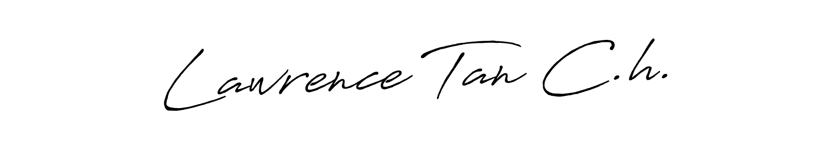 How to make Lawrence Tan C.h. signature? Antro_Vectra_Bolder is a professional autograph style. Create handwritten signature for Lawrence Tan C.h. name. Lawrence Tan C.h. signature style 7 images and pictures png