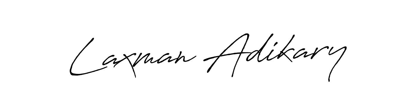 Also we have Laxman Adikary name is the best signature style. Create professional handwritten signature collection using Antro_Vectra_Bolder autograph style. Laxman Adikary signature style 7 images and pictures png