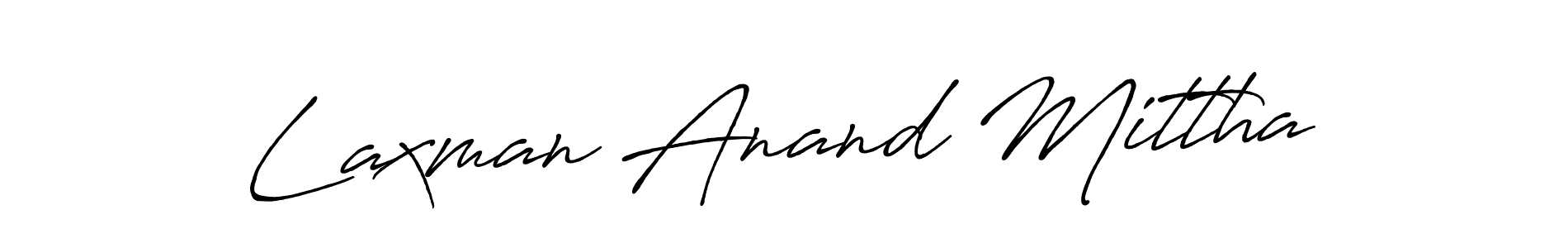 How to Draw Laxman Anand Mittha signature style? Antro_Vectra_Bolder is a latest design signature styles for name Laxman Anand Mittha. Laxman Anand Mittha signature style 7 images and pictures png