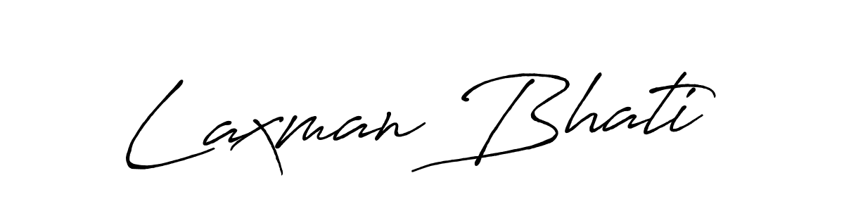 Make a short Laxman Bhati signature style. Manage your documents anywhere anytime using Antro_Vectra_Bolder. Create and add eSignatures, submit forms, share and send files easily. Laxman Bhati signature style 7 images and pictures png