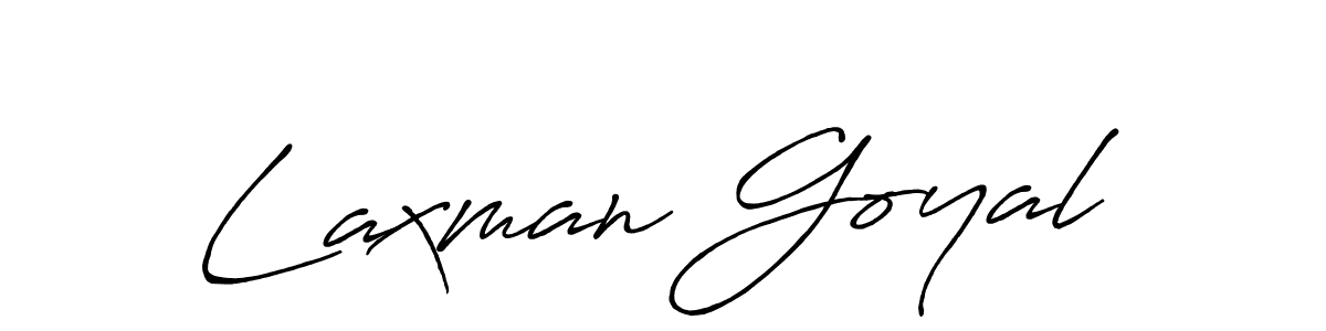 Also You can easily find your signature by using the search form. We will create Laxman Goyal name handwritten signature images for you free of cost using Antro_Vectra_Bolder sign style. Laxman Goyal signature style 7 images and pictures png