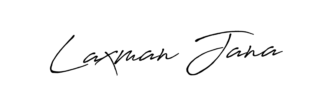 Also we have Laxman Jana name is the best signature style. Create professional handwritten signature collection using Antro_Vectra_Bolder autograph style. Laxman Jana signature style 7 images and pictures png