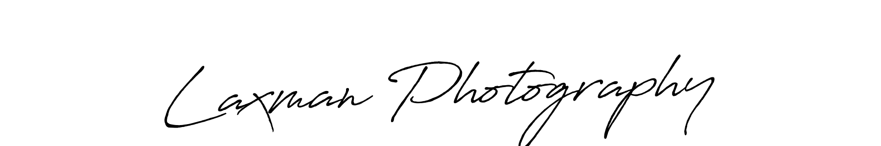 How to make Laxman Photography signature? Antro_Vectra_Bolder is a professional autograph style. Create handwritten signature for Laxman Photography name. Laxman Photography signature style 7 images and pictures png