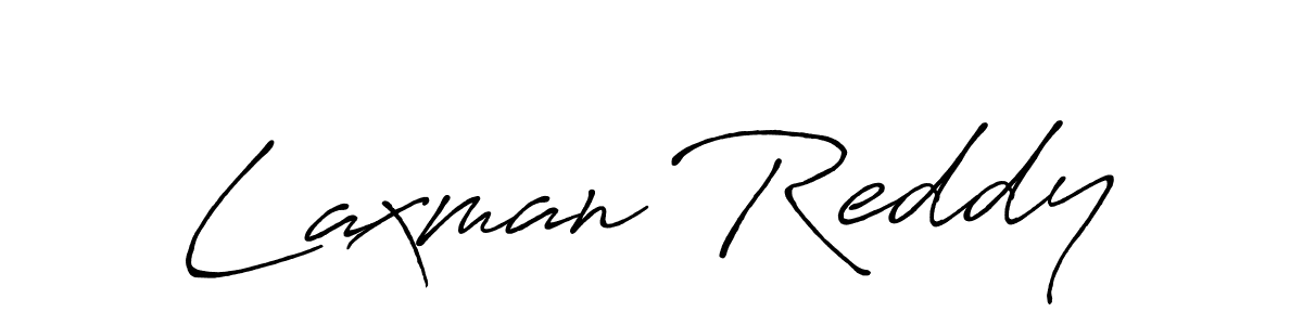 How to make Laxman Reddy signature? Antro_Vectra_Bolder is a professional autograph style. Create handwritten signature for Laxman Reddy name. Laxman Reddy signature style 7 images and pictures png