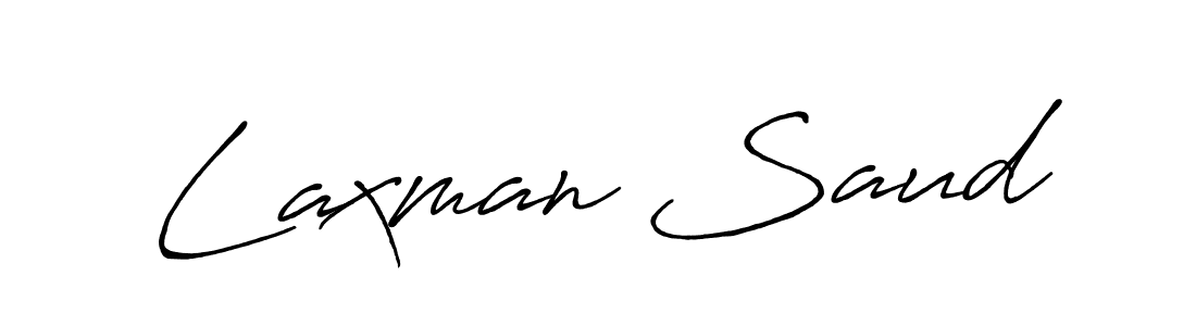 Once you've used our free online signature maker to create your best signature Antro_Vectra_Bolder style, it's time to enjoy all of the benefits that Laxman Saud name signing documents. Laxman Saud signature style 7 images and pictures png