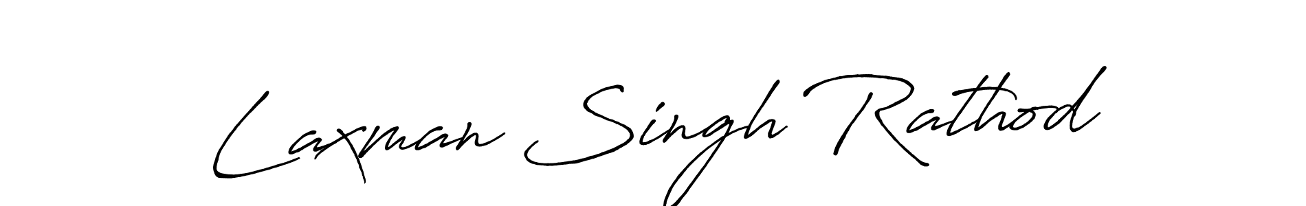 Make a beautiful signature design for name Laxman Singh Rathod. With this signature (Antro_Vectra_Bolder) style, you can create a handwritten signature for free. Laxman Singh Rathod signature style 7 images and pictures png