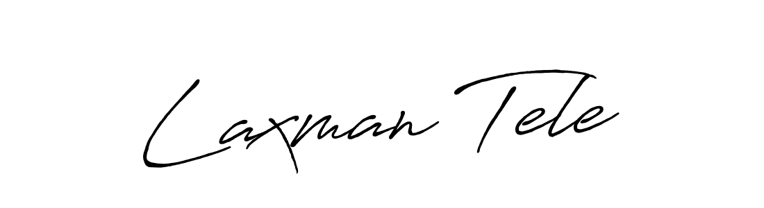 It looks lik you need a new signature style for name Laxman Tele. Design unique handwritten (Antro_Vectra_Bolder) signature with our free signature maker in just a few clicks. Laxman Tele signature style 7 images and pictures png