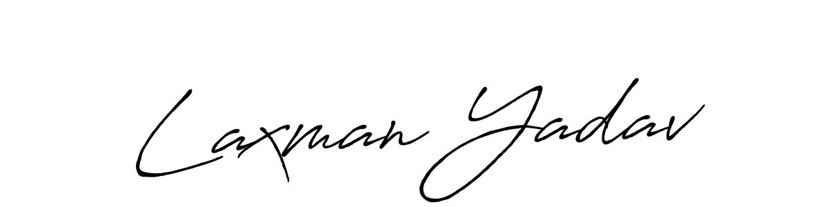 Make a beautiful signature design for name Laxman Yadav. Use this online signature maker to create a handwritten signature for free. Laxman Yadav signature style 7 images and pictures png