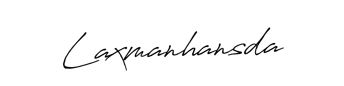 Make a short Laxmanhansda signature style. Manage your documents anywhere anytime using Antro_Vectra_Bolder. Create and add eSignatures, submit forms, share and send files easily. Laxmanhansda signature style 7 images and pictures png