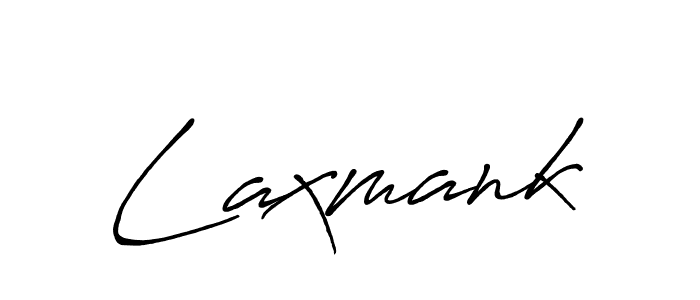 Use a signature maker to create a handwritten signature online. With this signature software, you can design (Antro_Vectra_Bolder) your own signature for name Laxmank. Laxmank signature style 7 images and pictures png