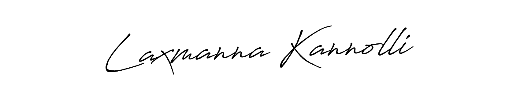 Antro_Vectra_Bolder is a professional signature style that is perfect for those who want to add a touch of class to their signature. It is also a great choice for those who want to make their signature more unique. Get Laxmanna Kannolli name to fancy signature for free. Laxmanna Kannolli signature style 7 images and pictures png