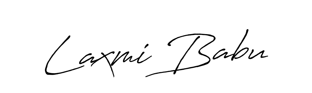 It looks lik you need a new signature style for name Laxmi Babu. Design unique handwritten (Antro_Vectra_Bolder) signature with our free signature maker in just a few clicks. Laxmi Babu signature style 7 images and pictures png