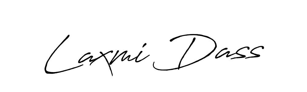 How to make Laxmi Dass signature? Antro_Vectra_Bolder is a professional autograph style. Create handwritten signature for Laxmi Dass name. Laxmi Dass signature style 7 images and pictures png