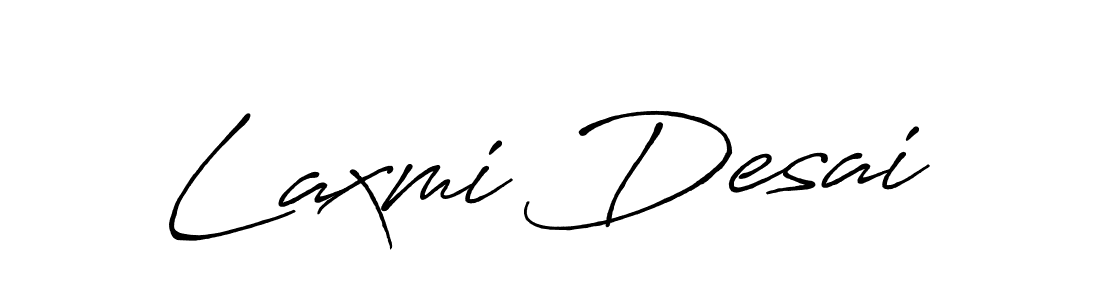 It looks lik you need a new signature style for name Laxmi Desai. Design unique handwritten (Antro_Vectra_Bolder) signature with our free signature maker in just a few clicks. Laxmi Desai signature style 7 images and pictures png