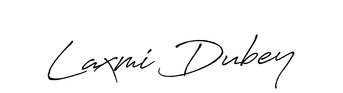 Laxmi Dubey stylish signature style. Best Handwritten Sign (Antro_Vectra_Bolder) for my name. Handwritten Signature Collection Ideas for my name Laxmi Dubey. Laxmi Dubey signature style 7 images and pictures png