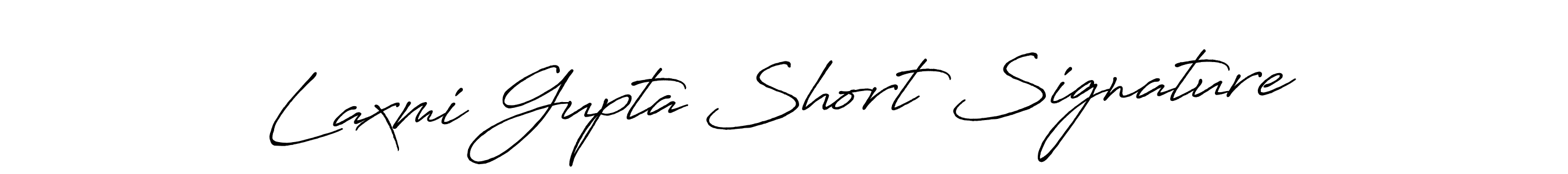 Also You can easily find your signature by using the search form. We will create Laxmi Gupta Short Signature name handwritten signature images for you free of cost using Antro_Vectra_Bolder sign style. Laxmi Gupta Short Signature signature style 7 images and pictures png