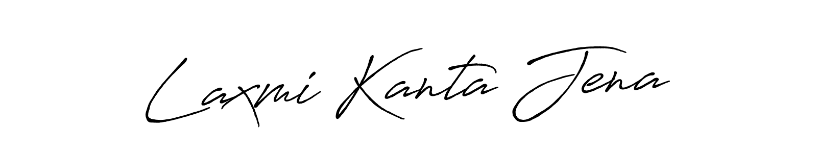 Design your own signature with our free online signature maker. With this signature software, you can create a handwritten (Antro_Vectra_Bolder) signature for name Laxmi Kanta Jena. Laxmi Kanta Jena signature style 7 images and pictures png