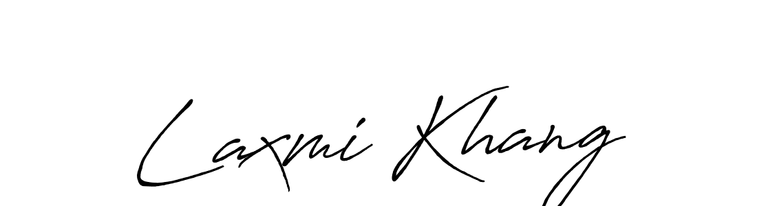 Once you've used our free online signature maker to create your best signature Antro_Vectra_Bolder style, it's time to enjoy all of the benefits that Laxmi Khang name signing documents. Laxmi Khang signature style 7 images and pictures png